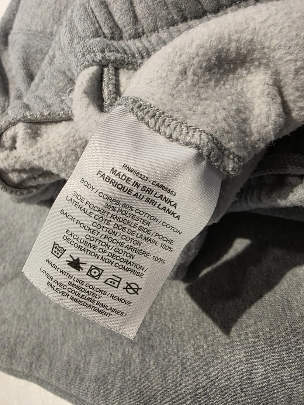 Nike Grey Fleece Sweatpants with Embroidered Swoosh